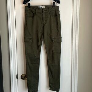 Old Navy Rockstar Super Skinny High Rise Sateen Cargo Pants 2P